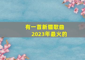 有一首新疆歌曲 2023年最火的